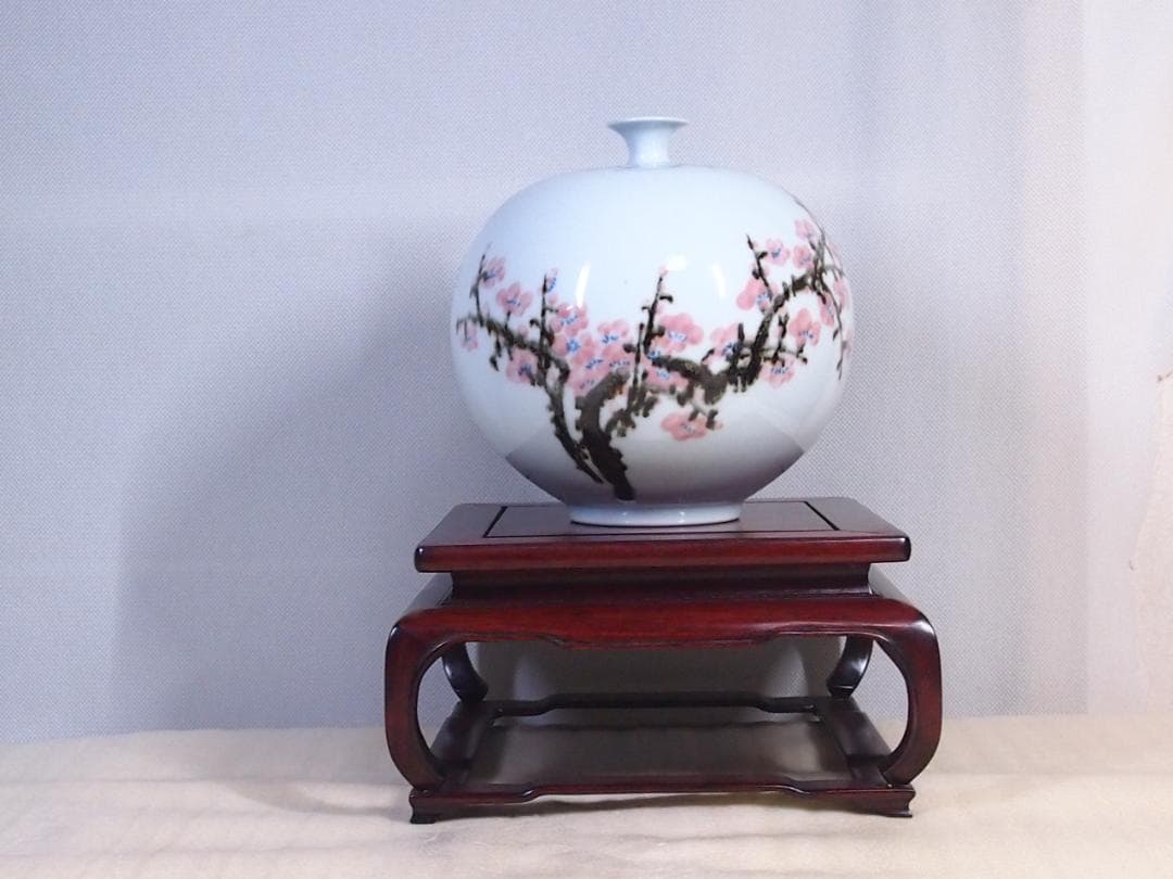 【良品】花梨無垢 飾り台 香炉台/花台/盆栽台/置台 李朝 唐木家具 インテリア