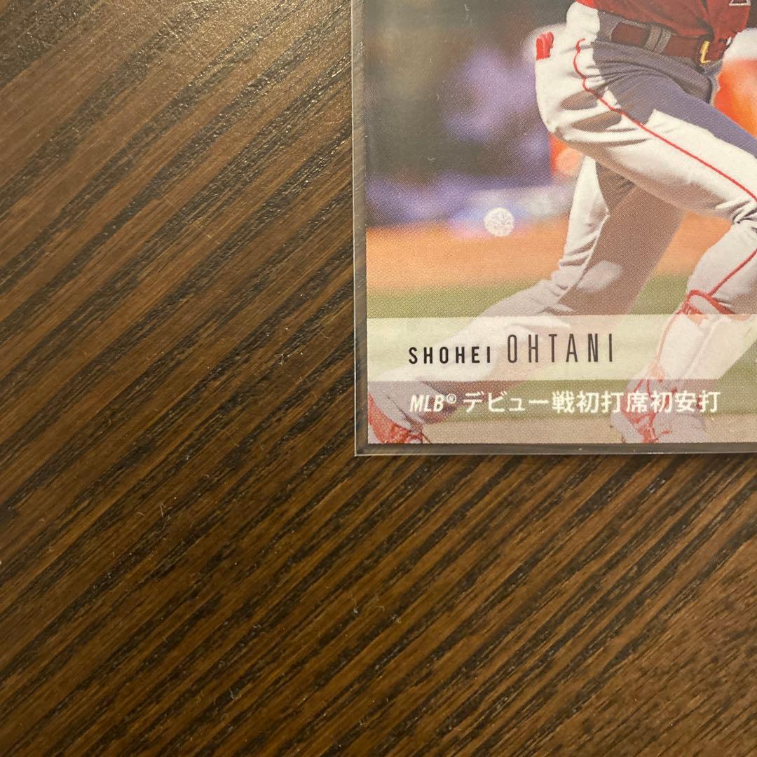 大谷翔平　ルーキーカード　初ヒット　日本語版