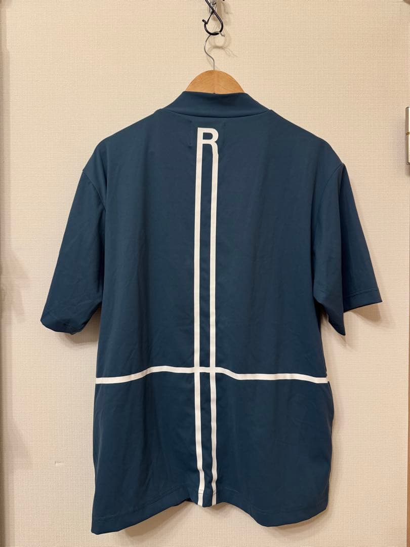 メンズウェア CROSS LINE LOGO S/S MOCK