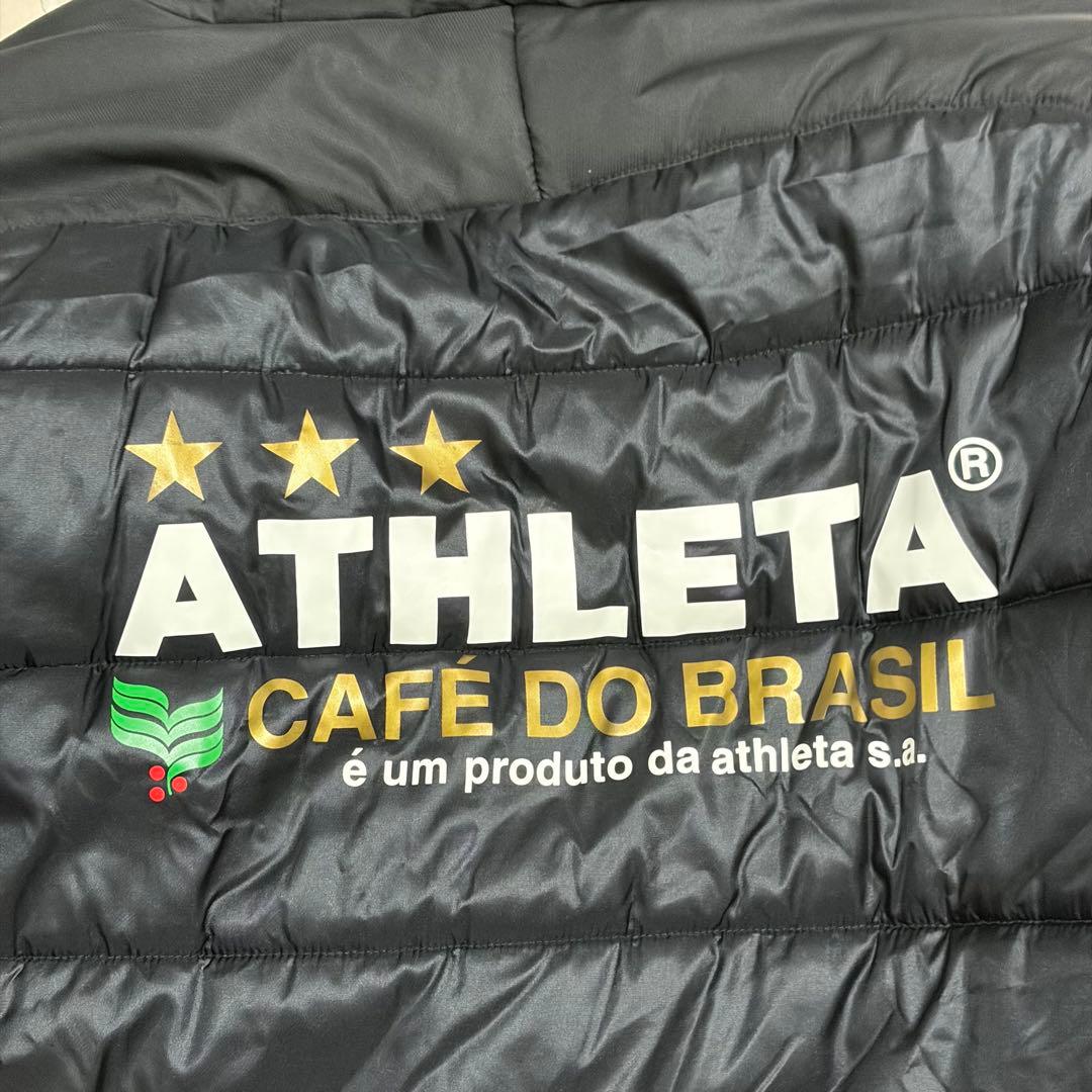 ほぼ新品　 ATHLETA ベンチコート サッカー ジャケット フットサル