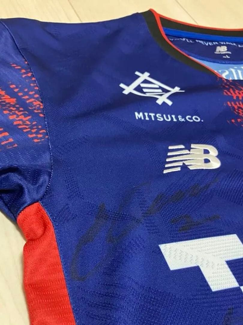 FC東京 2025 1st 岡哲平 オーセンティックユニフォーム 直筆サイン入り
