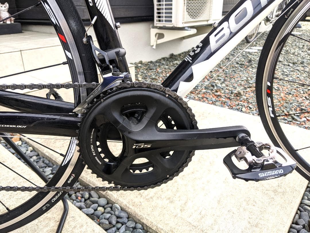 引取限定 極上美品 Bottecchia DUELLO ロードバイク 105