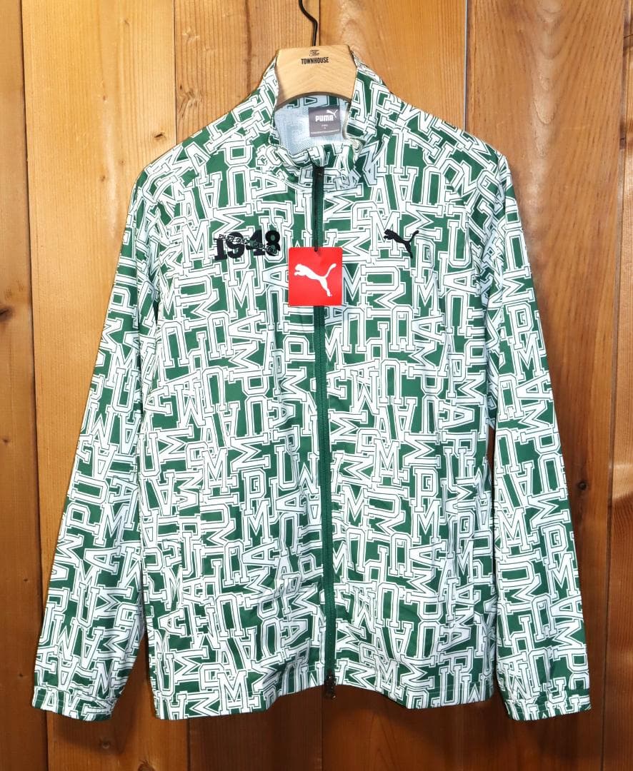 新品 PUMA GOLF ストレッチ グラフィック ジャケット (Mサイズ) Ⓗ