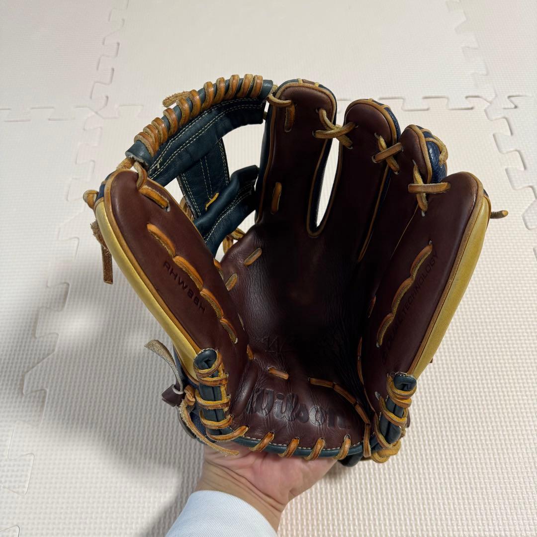 牛Wilson ウイルソン 軟式グラブ 86型 ワナビーヒーロー