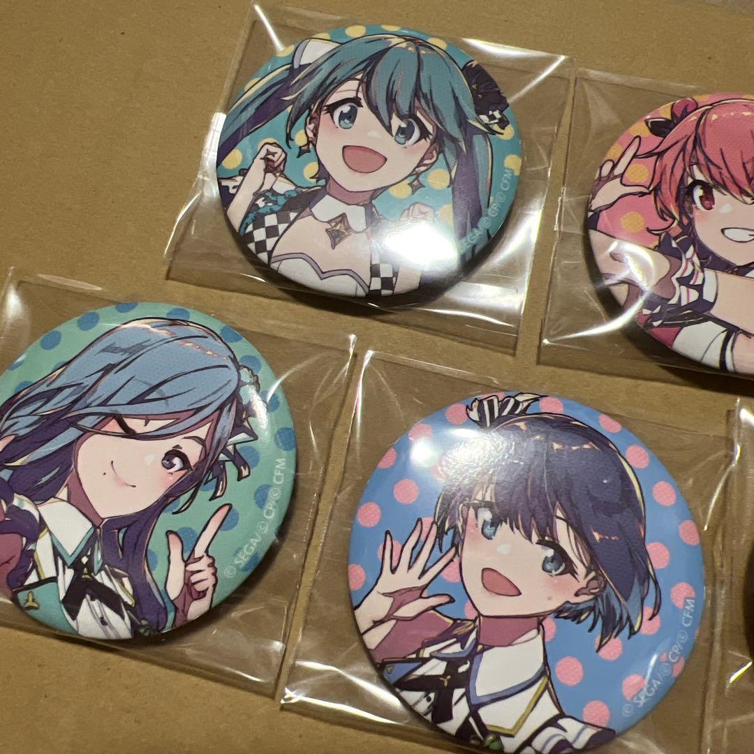 プロジェクトセカイ　缶バッジ　ハーフアニバーサリー展