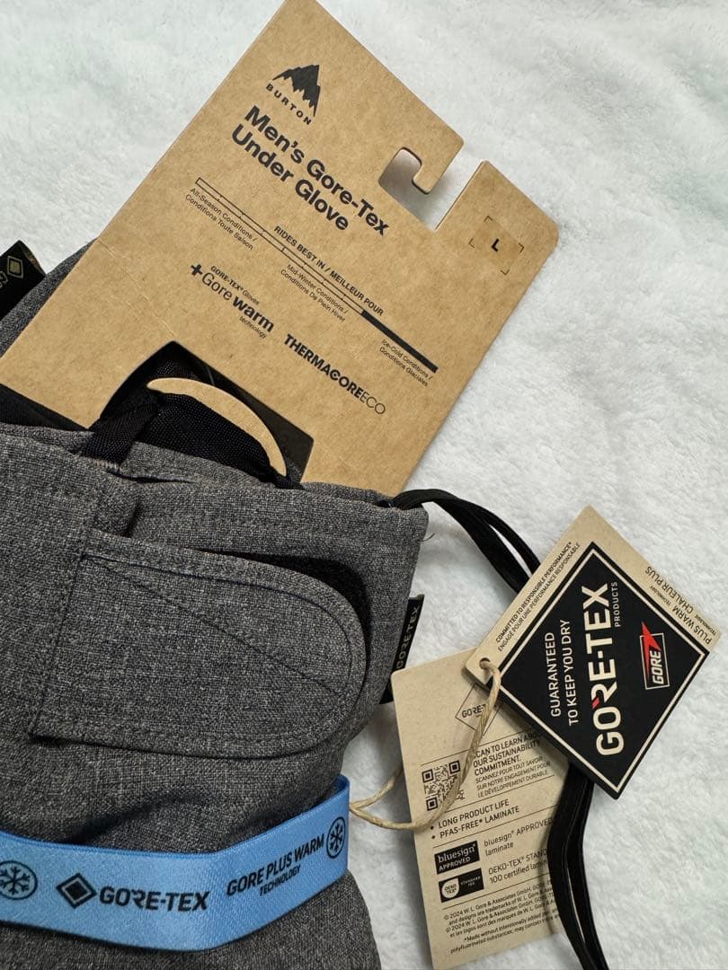 【新品】Men's GORE-TEX Under Gloves / Lサイズ