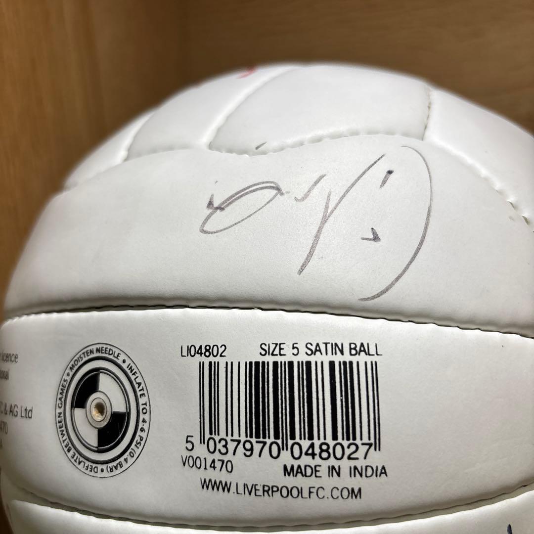 Liverpool FC サイン入りボール