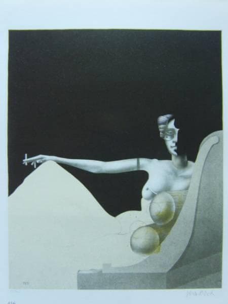 Paul Wunderlich、LITHOGRAPHIEN Ⅰ-Ⅳ