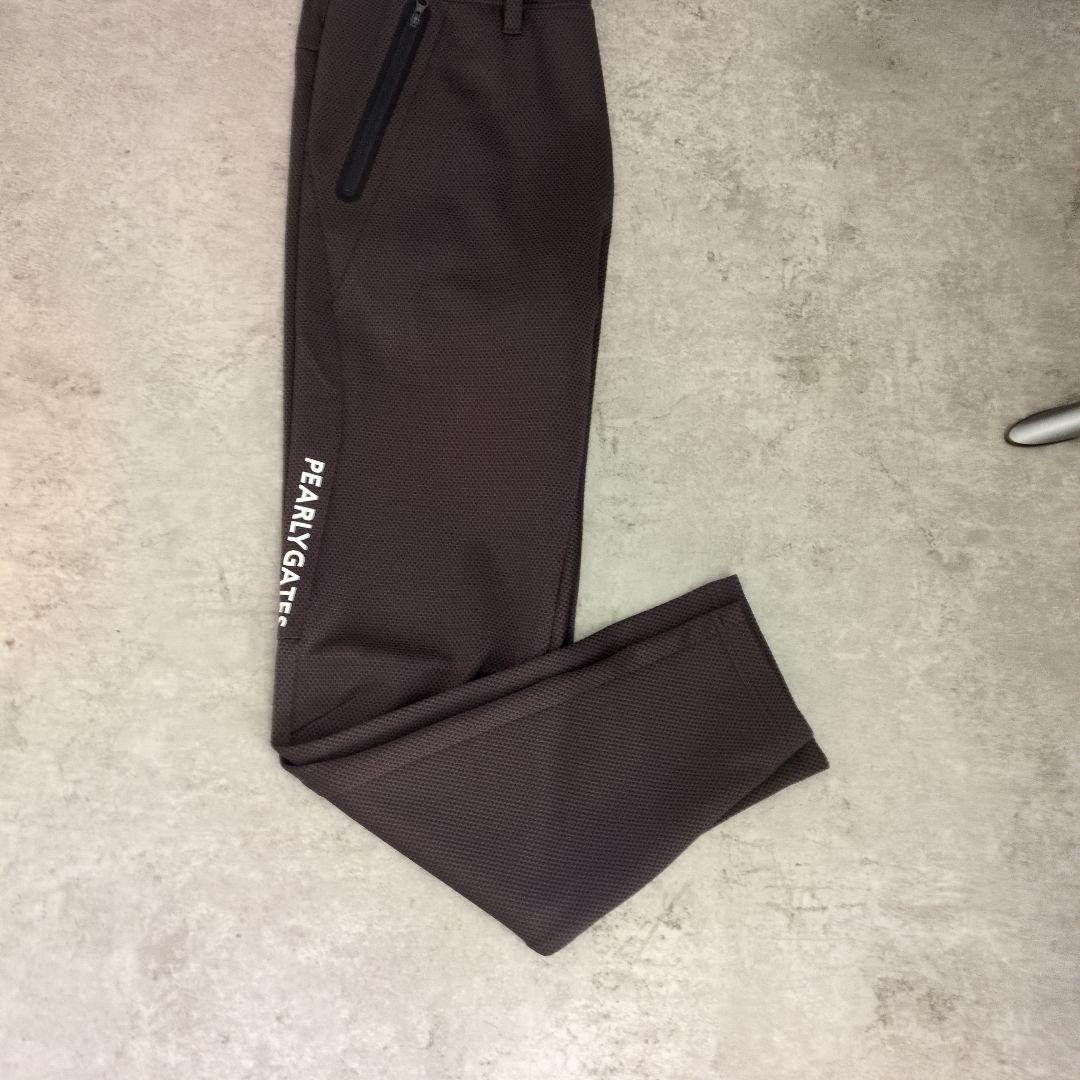 PEARLY GATES メッシュパンツ グレー　size5