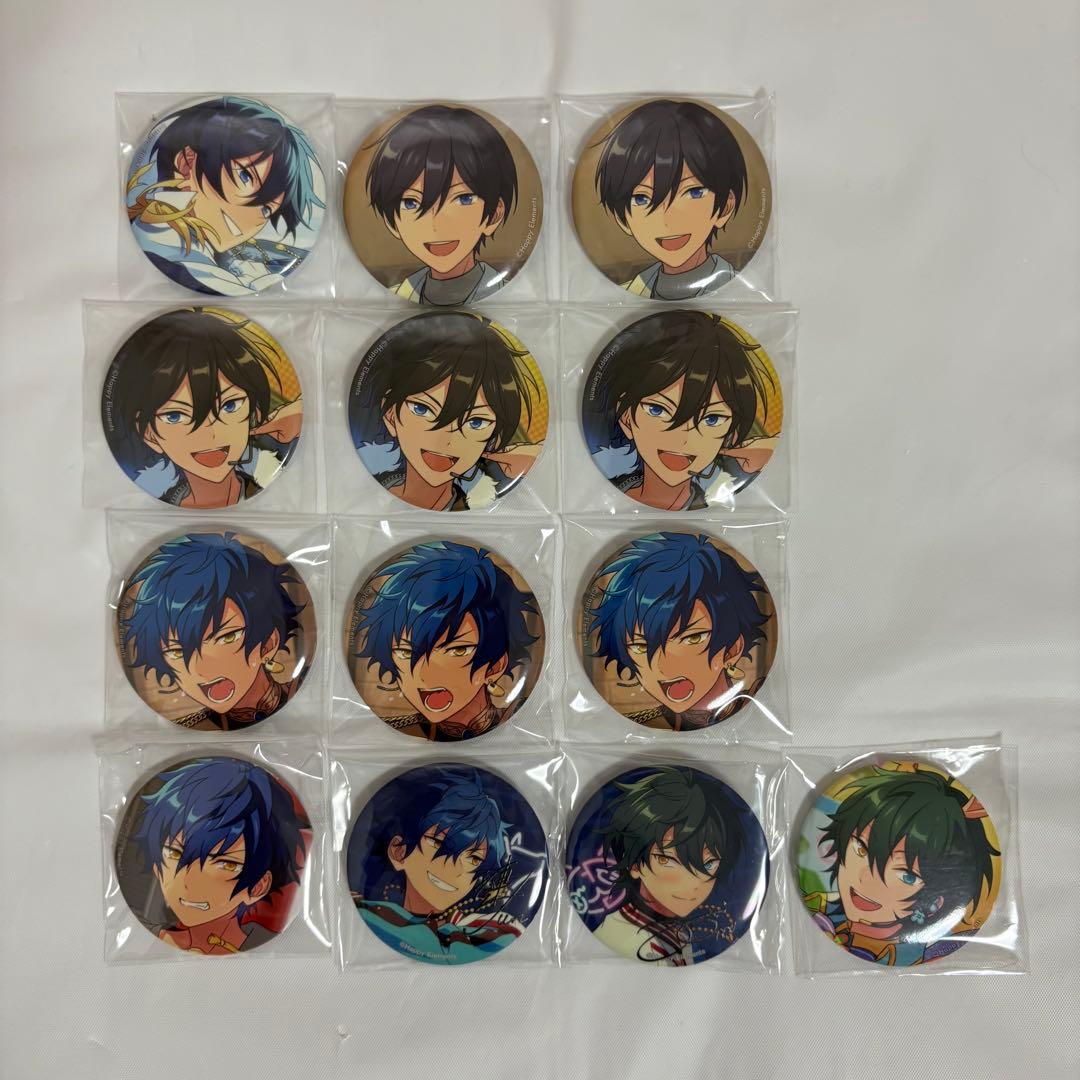 あんスタ イベコレ テーマスカウト フィーチャー 缶バッジ 126点 まとめ売り