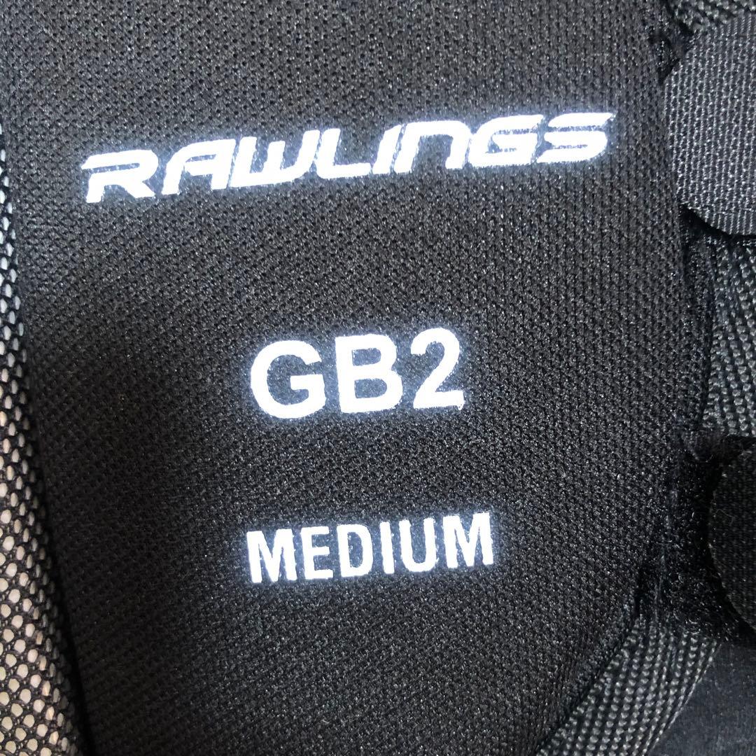 Rawlings ショルダーパッド 黒　ブロッキングパッド（ろっ骨用）付き