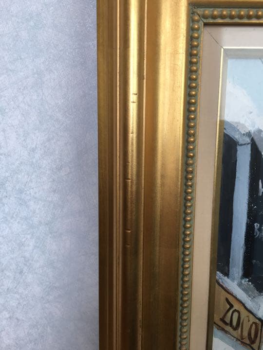 【nyosyuuさん専用】 森下一夫　油絵　ミハスにて