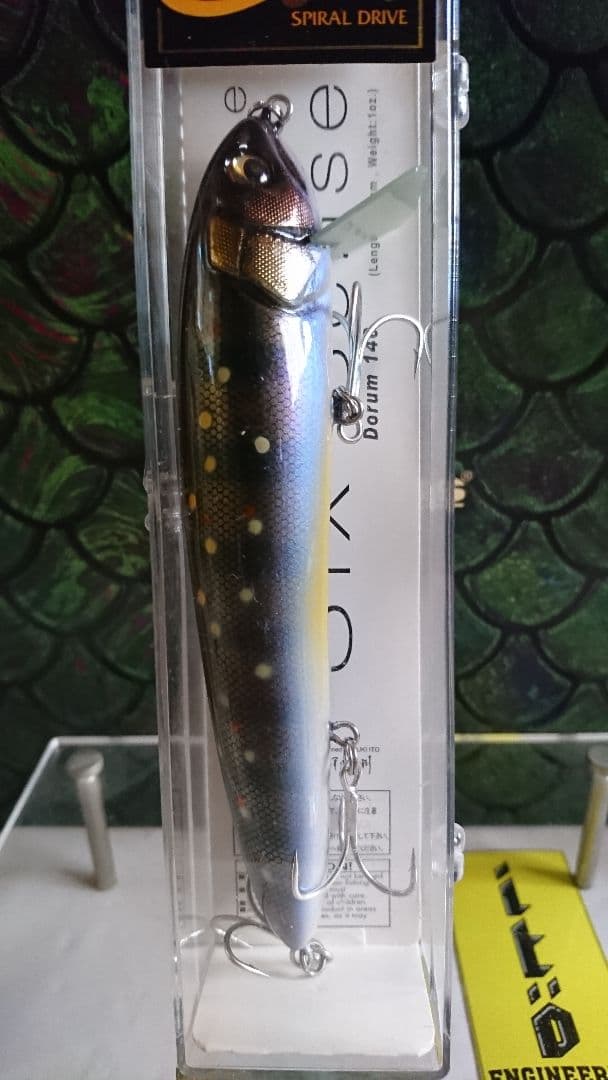 メガバス ito 初期型 ドラム140 岩魚 新品未開封未開封