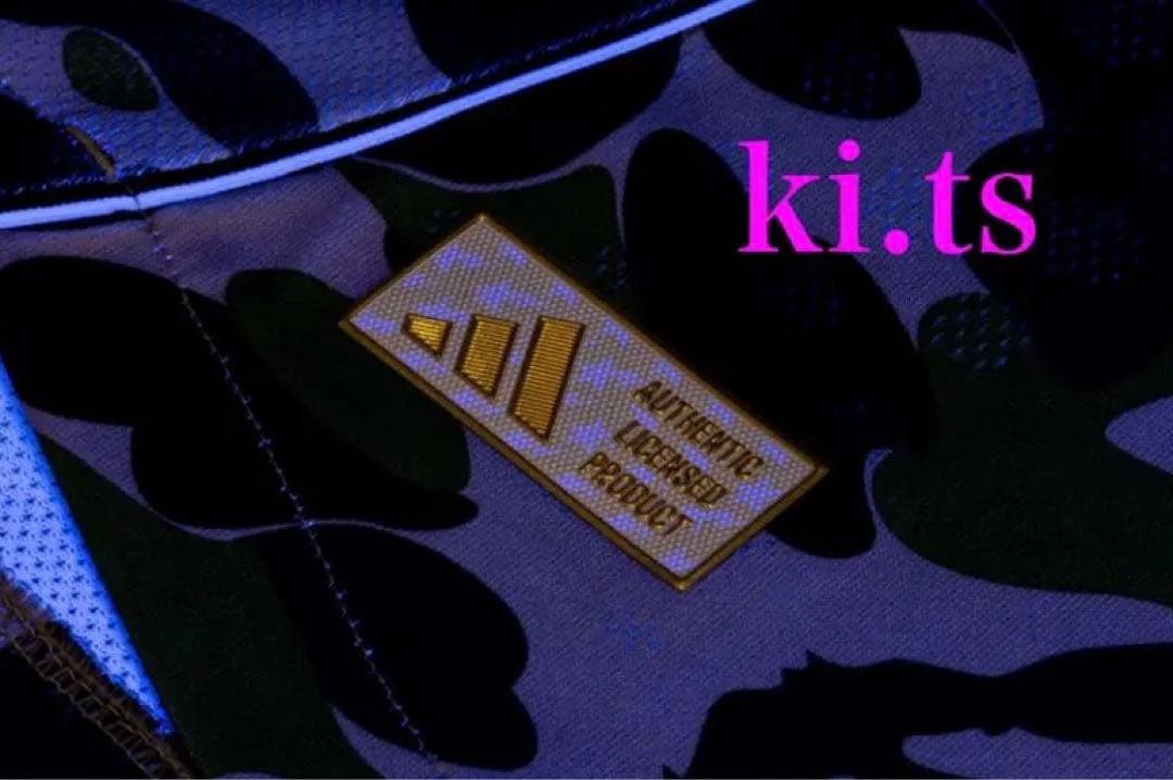 ウェア adidas x A BATHING APE BAPE Jersey Tops
