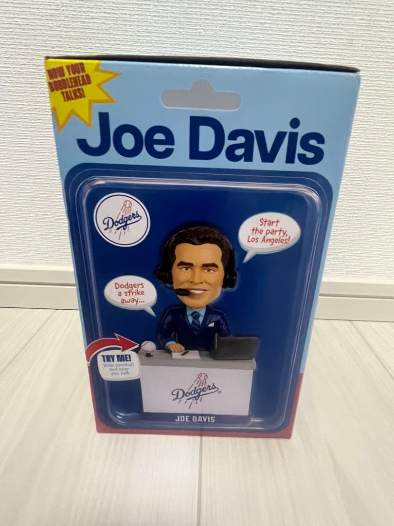 【未開封】ドジャース　ボブルヘッド　ジョー・デイビス　Joe Davis