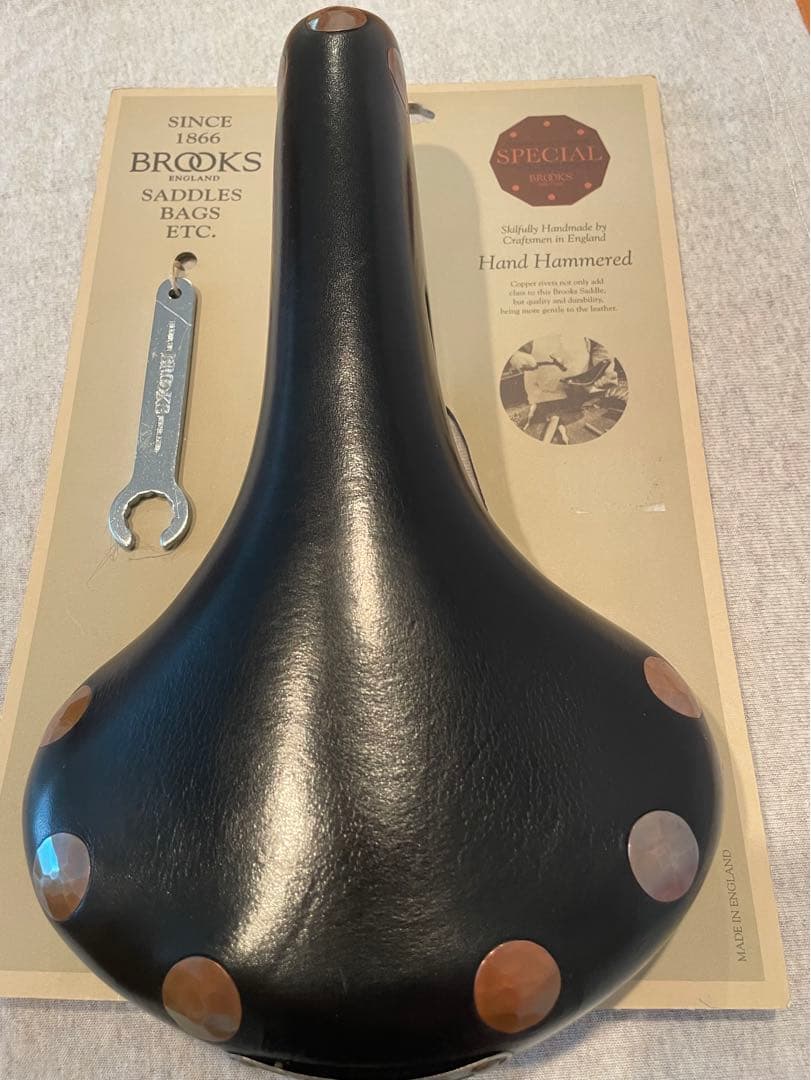 【美品】ブルックス BROOKS team pro B232H レインカバー付き