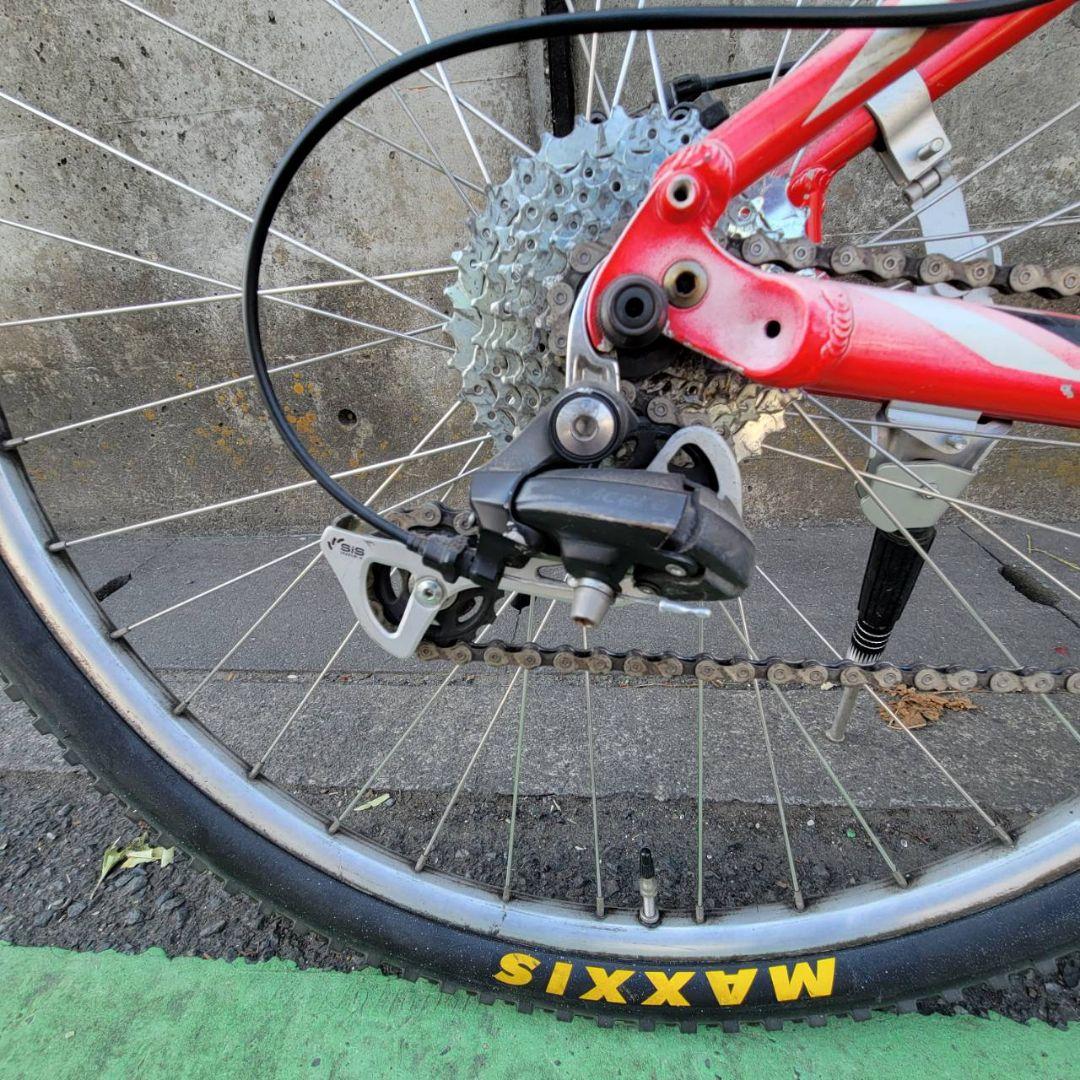 直引限定　SPECIALIZED MTB レッド 29インチ 前後フェンダー