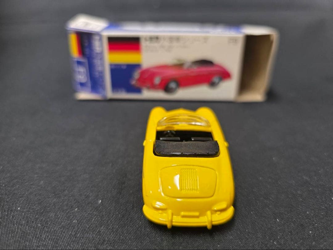 トミカ青箱F9ポルシェ356スピードスター(日本製)小田急レア希少