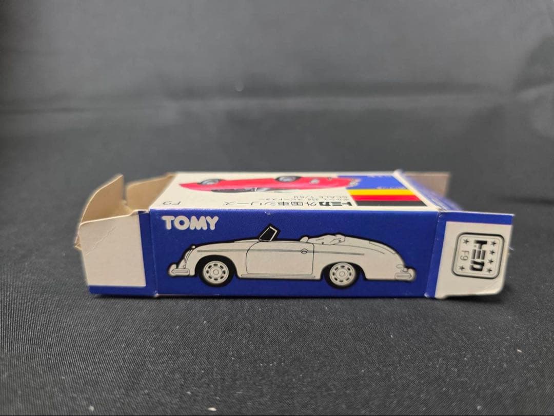 トミカ青箱F9ポルシェ356スピードスター(日本製)小田急レア希少