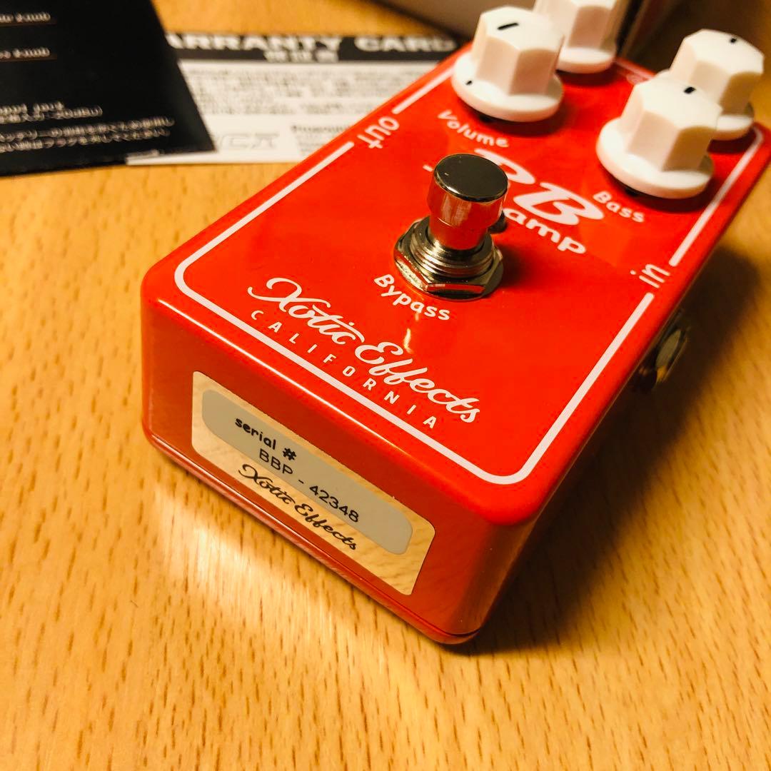 Xotic BB Preamp V1.5 オーバードライブ ブースター