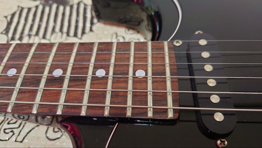 TOKAI Custom ブラックエレキギター　改