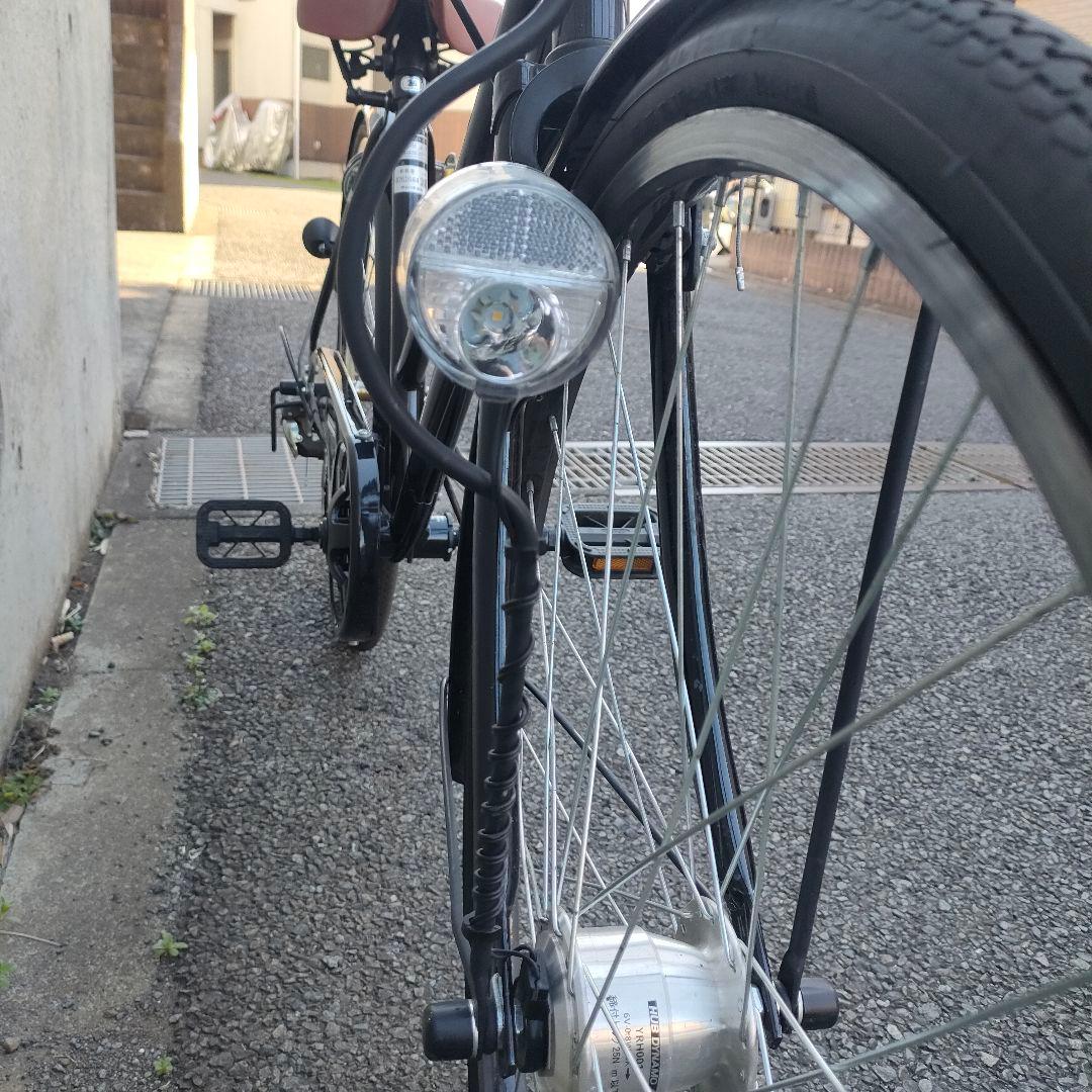 26インチ 6段変速　LEDオートライト　自転車　神奈川県座間市引取のみ
