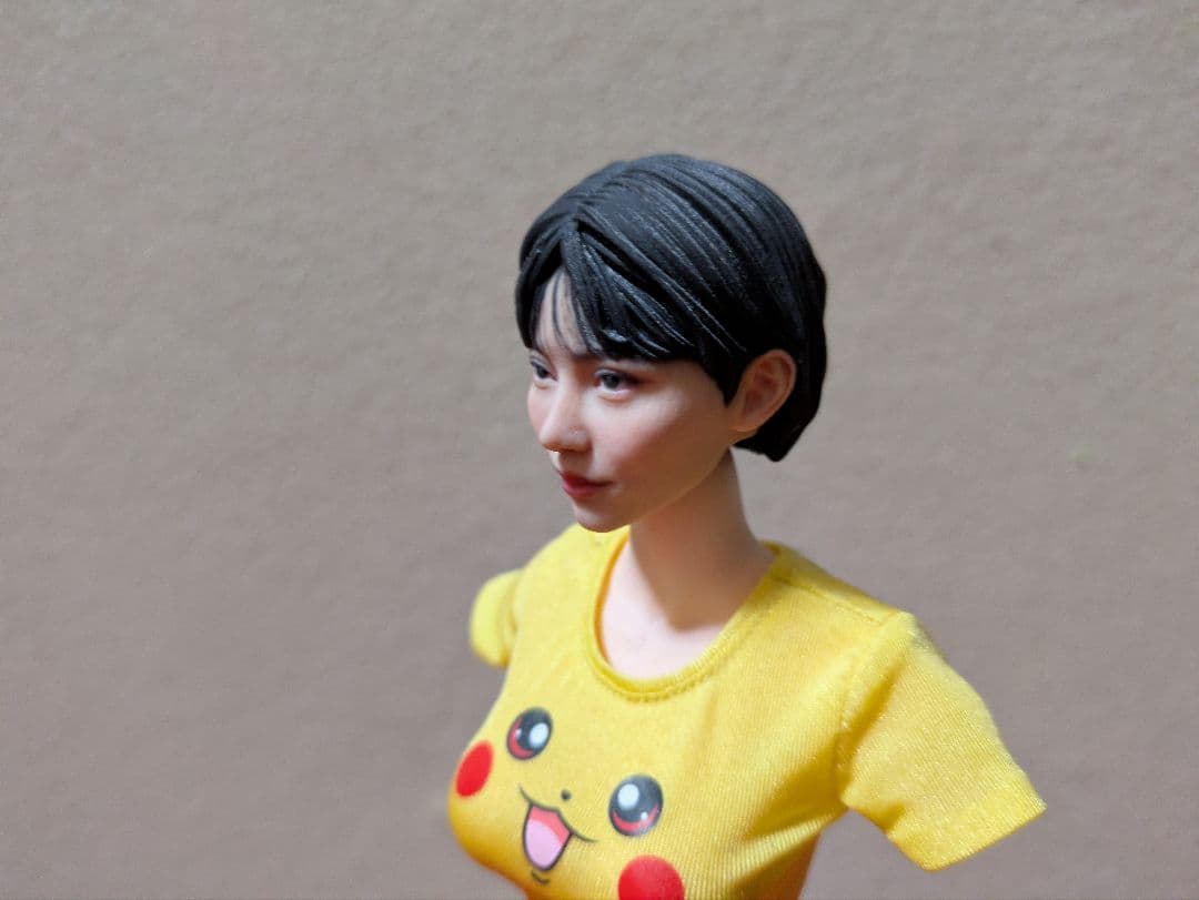 1/6フィギュアヘッド＆胸像＆トップス3点セット