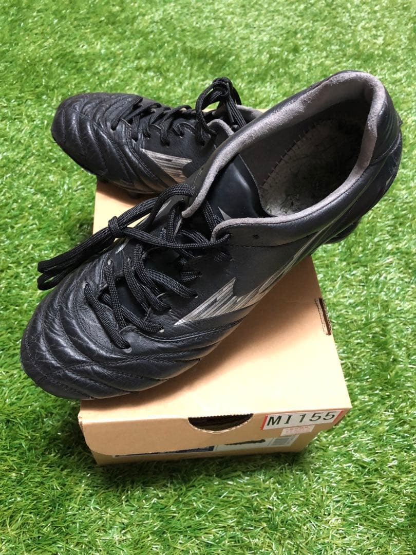 Mizunoモナルシーダネオ3エリート 黒 24.5cm ミズノサッカースパイク