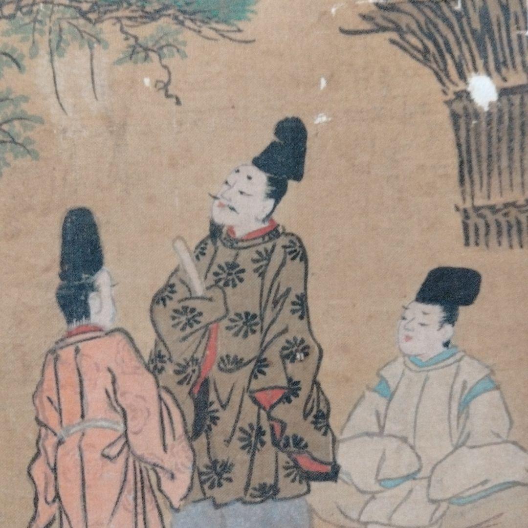 旧家蔵時代物【山水、人物水墨画】真作　貴重コレクション本物保証