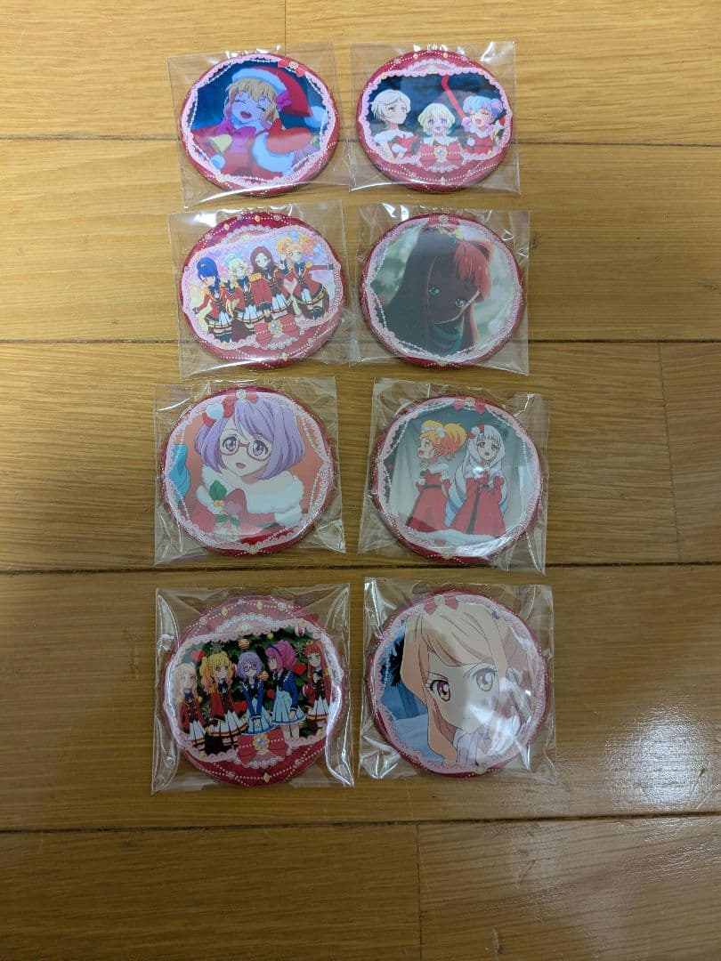アイカツスターズ イオン限定 チェスクッキーA.B 缶バッジ コンプ 20個