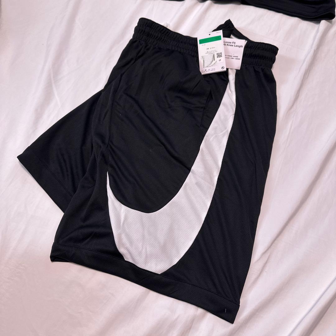 ドライフィット　ナイキ　ビッグロゴ　タンクトップ　ハーフパンツ　上下　L