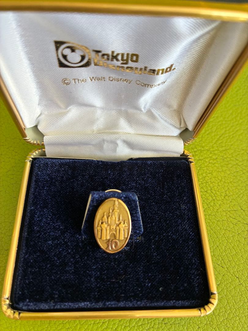 レア【非売品】ディズニー キャスト 限定　勤続記念　5年　10年　ピンバッジ