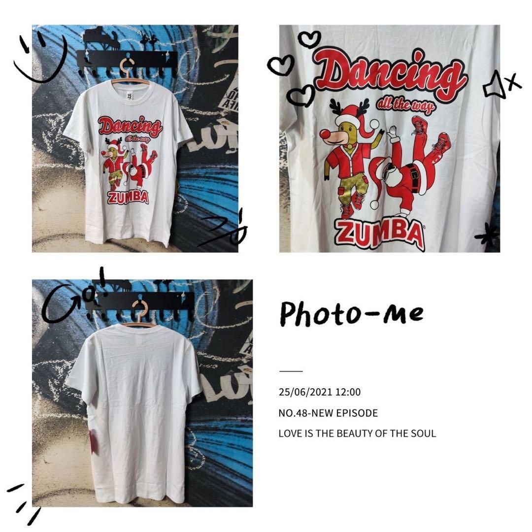 ZUMBA Dancing all the way Tシャツ Mサイズ