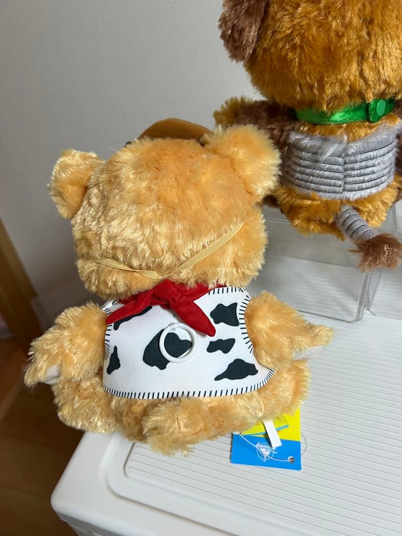ユニベアシティぬいぐるみ、ハウディ、ポッテリー、スポーク、スリンキードック