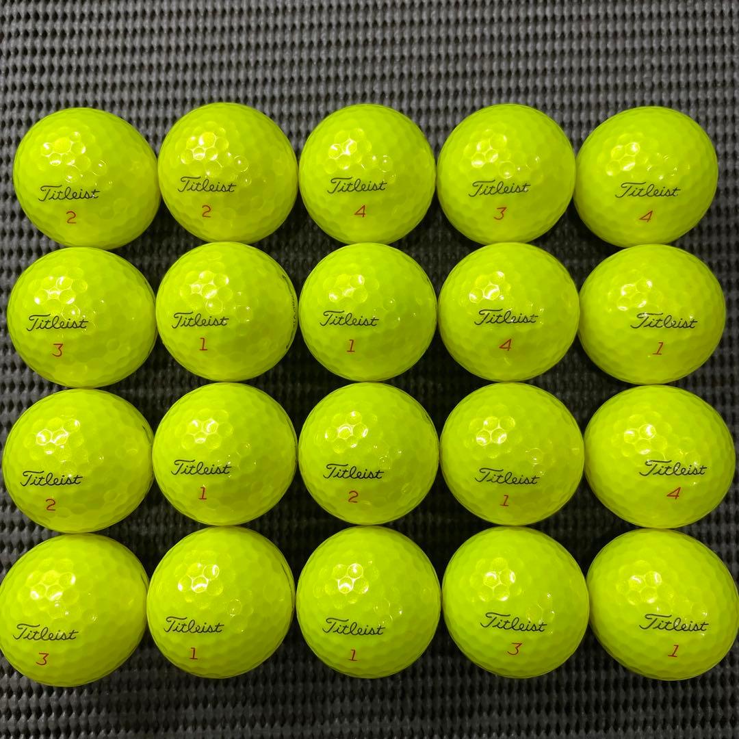 【タイトリスト PROV1X★A】カラーロストボール 20個