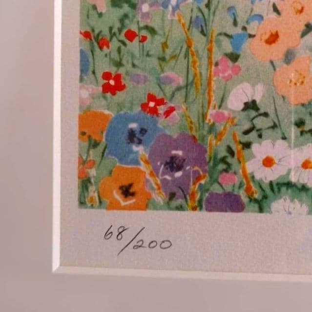 イーダ・ヴァリッキオ 版画 リトグラフ 外寸 62× 71cm