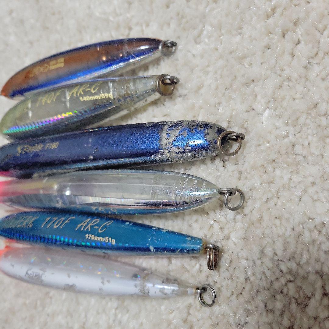 青物プラグルアーセット　ヘッドディップ、ラピード、ダックダイブ、K2F162他
