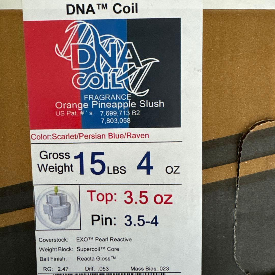 DNAコイル 15ポンド DNA COIL 新品未使用 箱有 ストーム