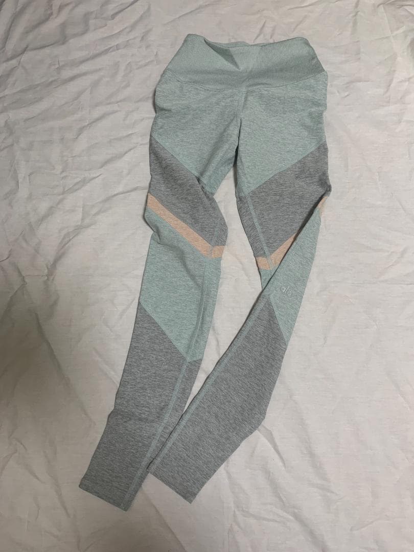 alo YOGA ハイウエストレギンス XXS グレー系 アローヨガ