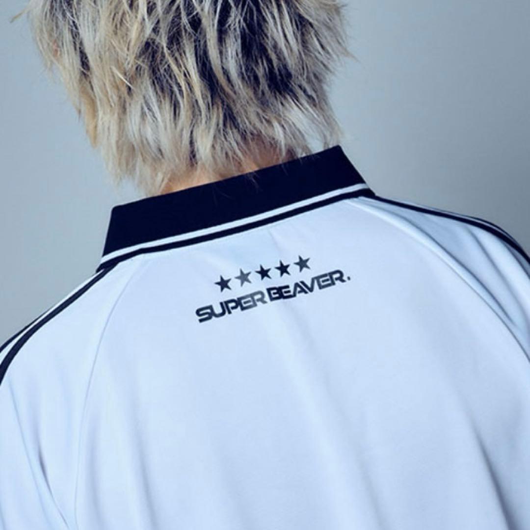 SUPER BEAVER サッカーシャツ ホワイト Lサイズ 長袖