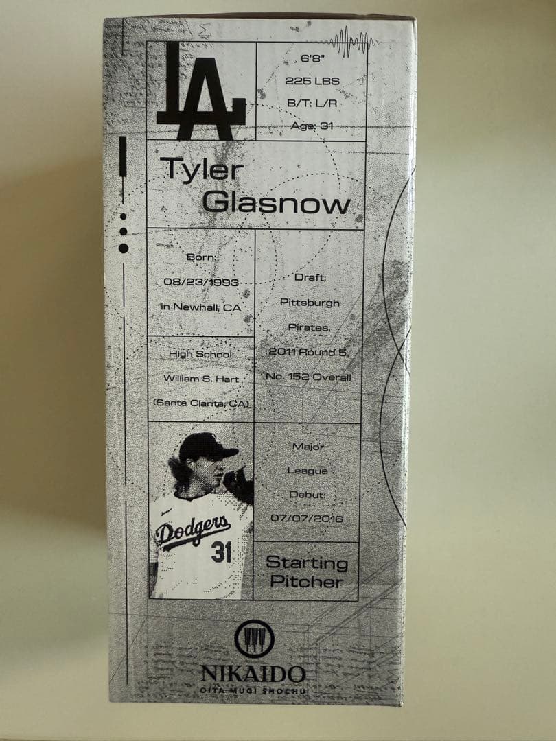 L.A.Dodgers ボブルヘッド人形Tyler Gla