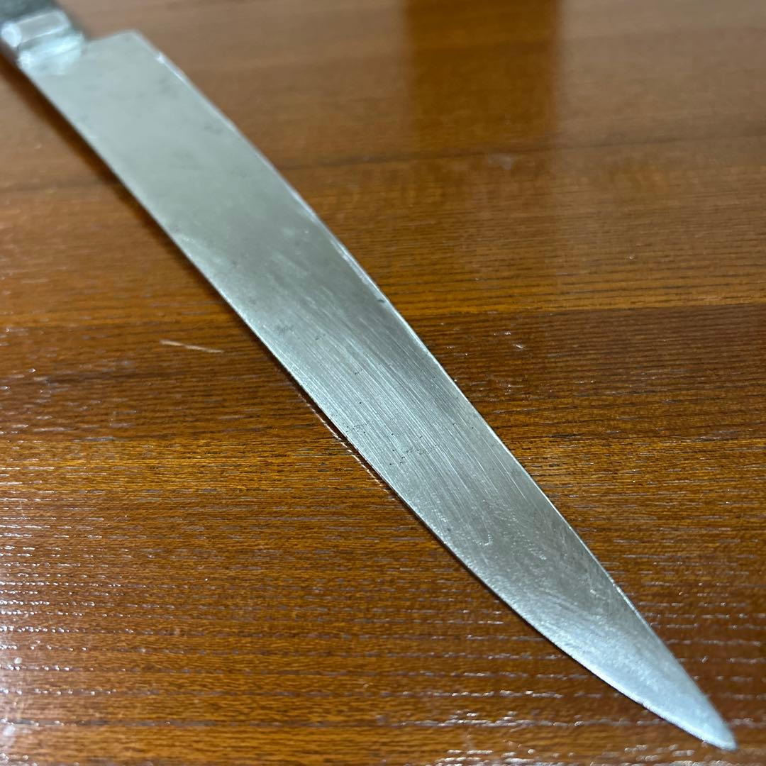 牛刀包丁 宏明作 全長42cm刃28,5cm重約265g厚約2mm ★送料無料