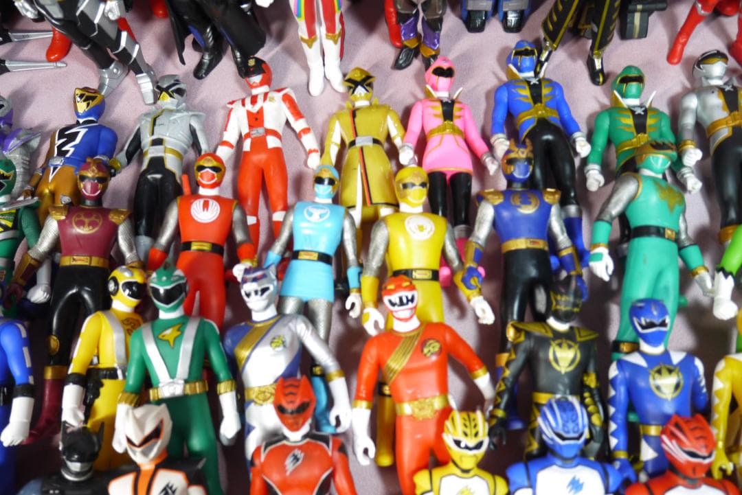 スーパー戦隊シリーズ　ビックサイズソフビ　など　116体