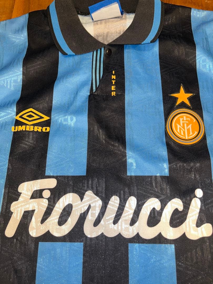 インテル Umbro Fiorucci ユニフォーム　ゲームシャツ　アンブロ