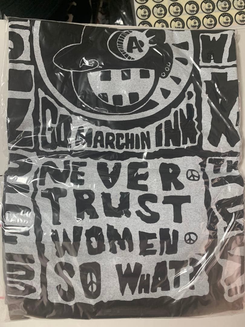 Laughin' Nose 戦争反対Tシャツ XL