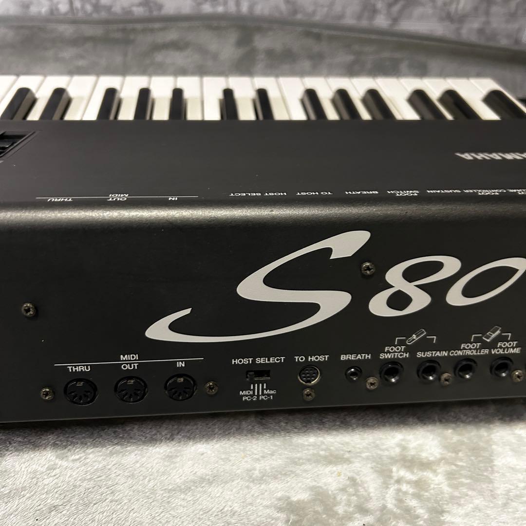 【美品・動作良好】YAMAHA S80 88鍵 ピアノタッチ シンセサイザー