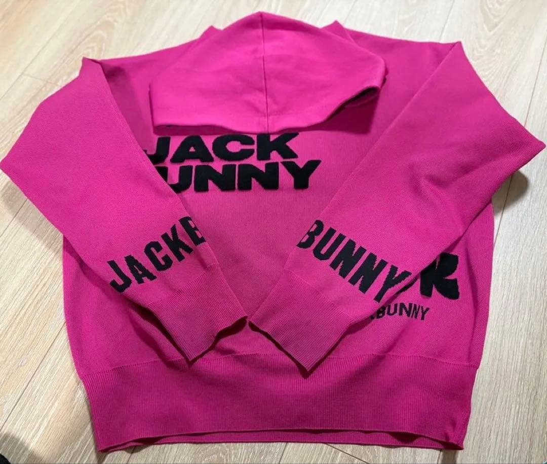 JACK BUNNY フード付きセーター ピンク 1 ユニセックス