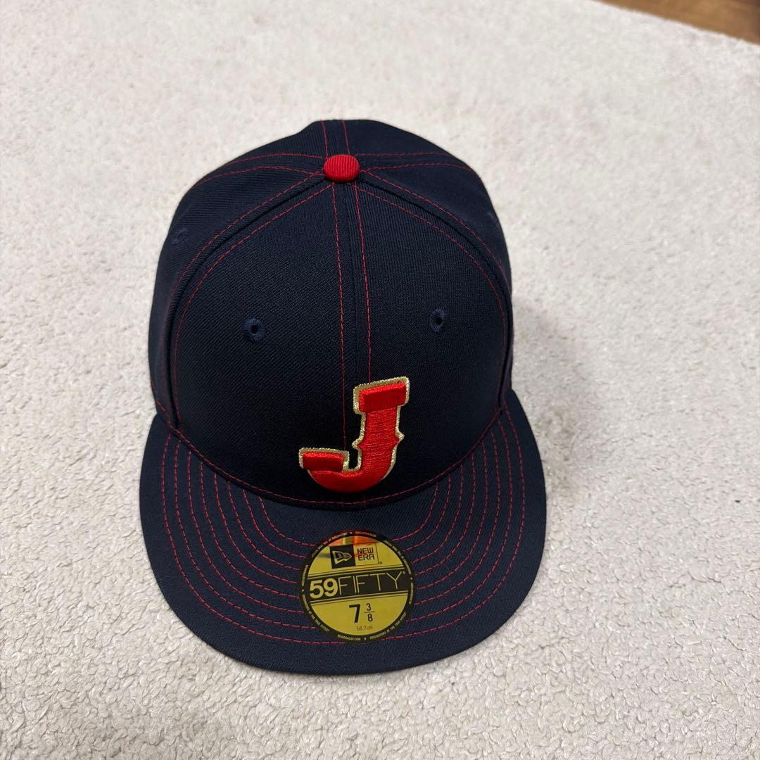 侍ジャパン NEW ERA 59FIFTY 7 3/8 サイズ調整テープ付