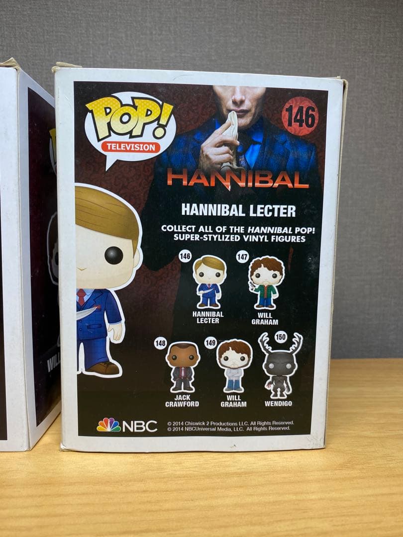 Will Graham & Hannibal Lecter ファンコpop