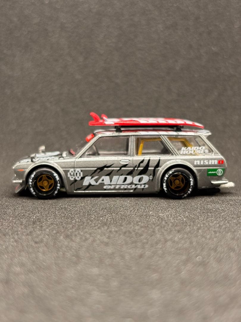 MINIGT 1/64 街道ハウス ダットサン 510 ワゴン カスタム 箱無